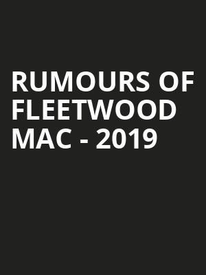 Rumours of Fleetwood Mac - 2019 at Cadogan Hall